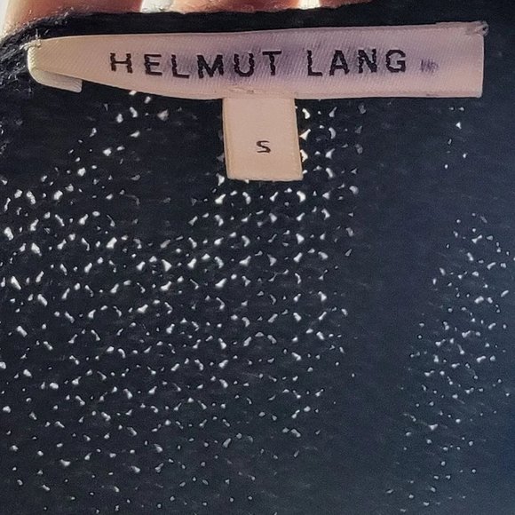 Helmut Lang Open Front Women's Long Gray Sweater, Size Small, NWOT - Picture 5 of 5